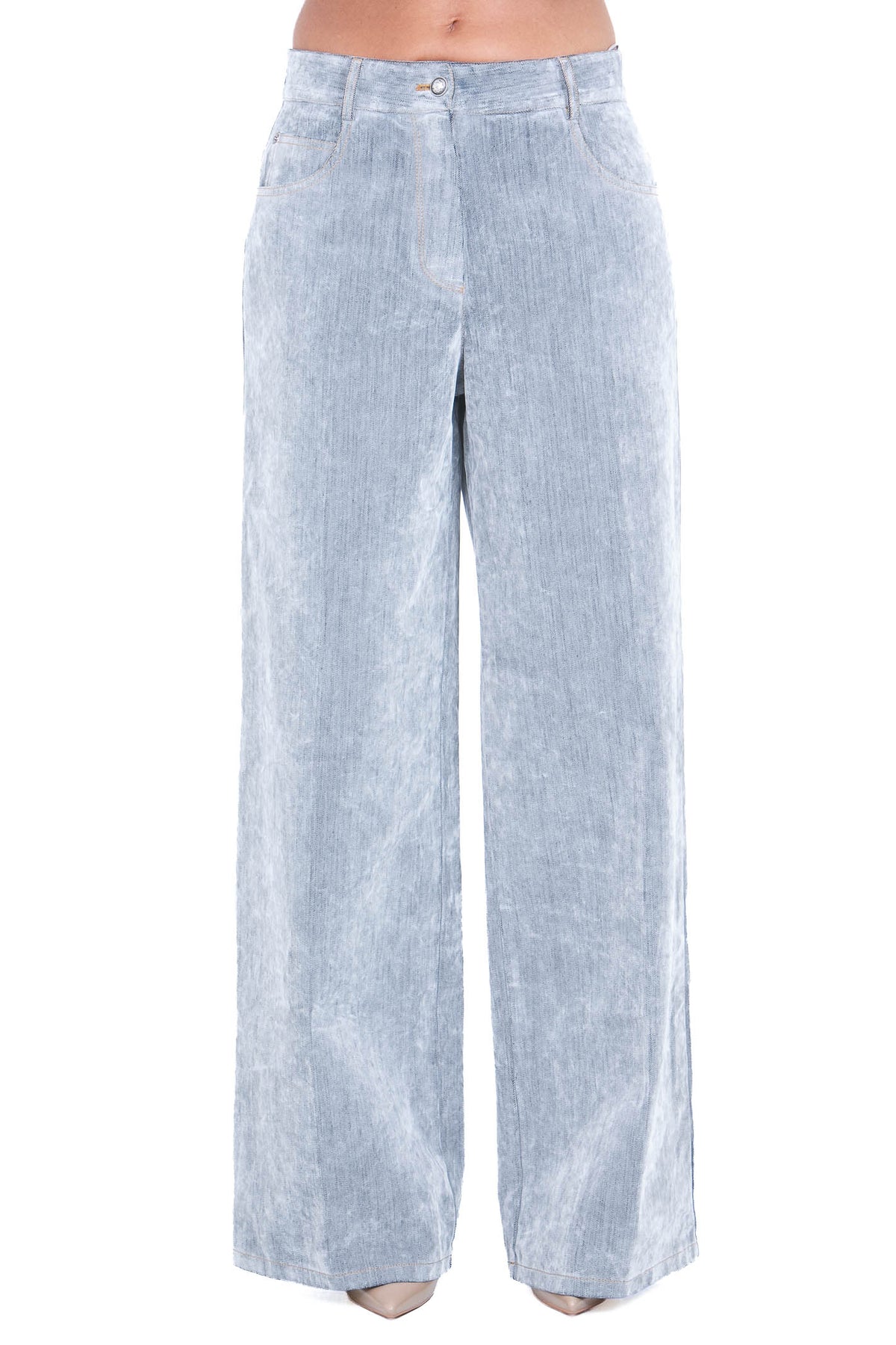 FORTE FORTE  Pantaloni Grey 15337MYPANTS 7011 