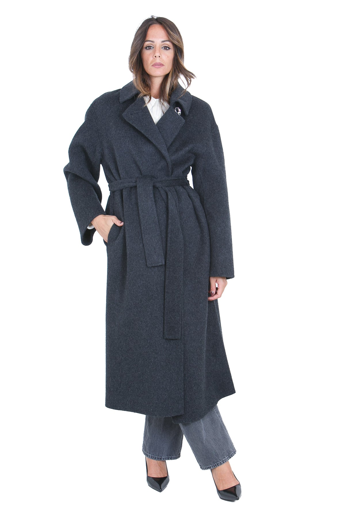 GRIFONI  Cappotti Antracite G1AC0027 98G 