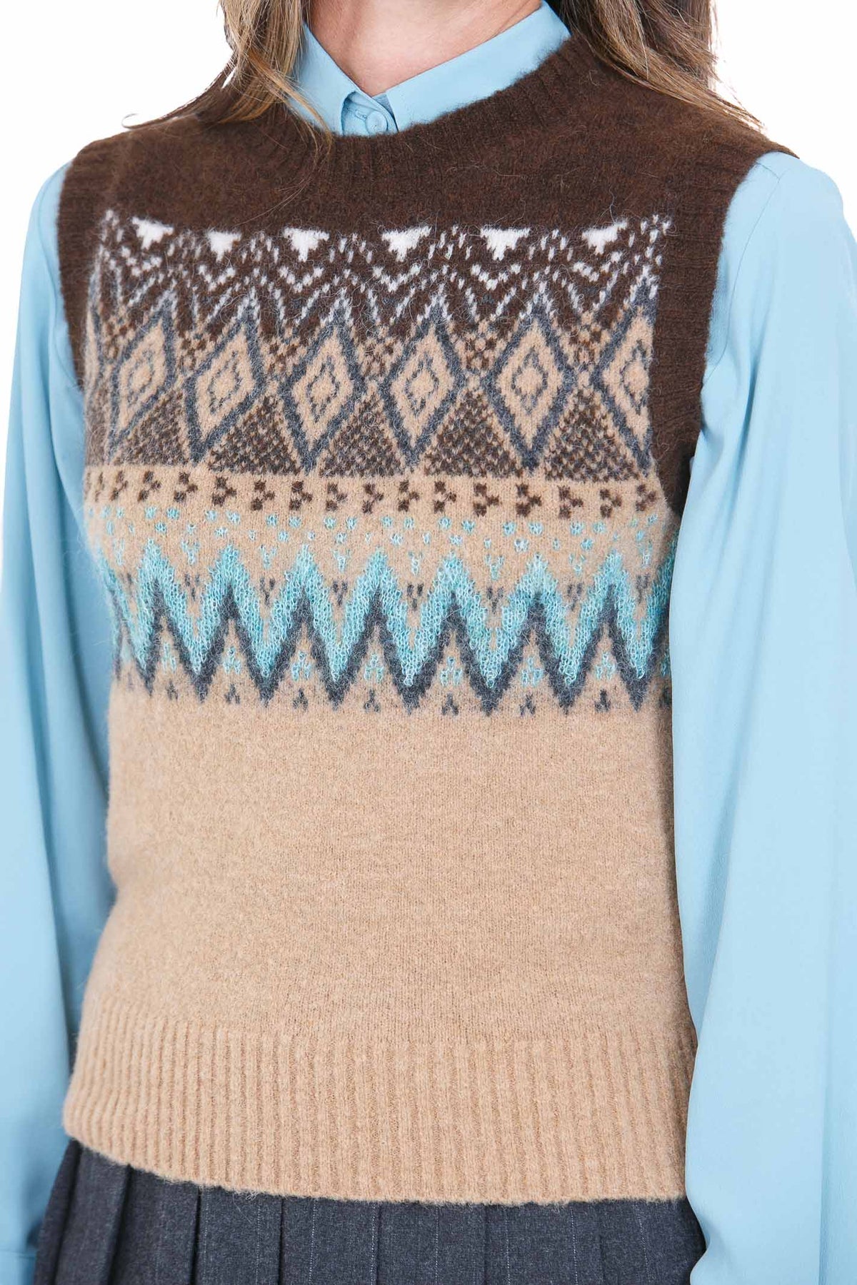 JUCCA  Gilet Cammello J4451016/135 053 