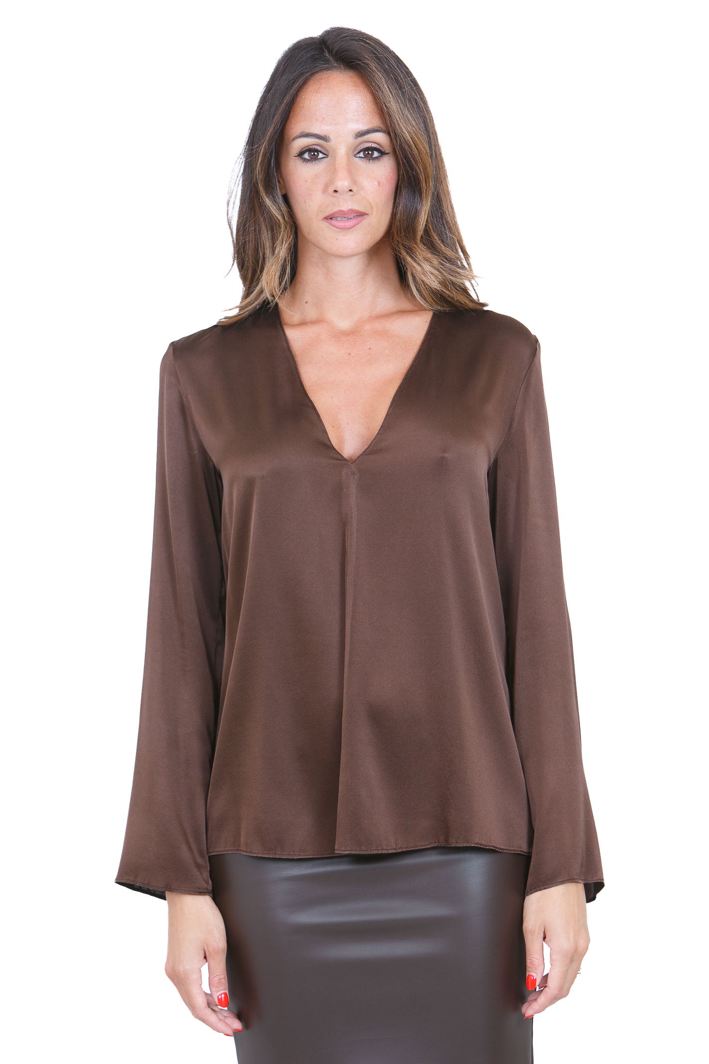 JUCCA  Bluse Castagna J4452017/L/03 1127 