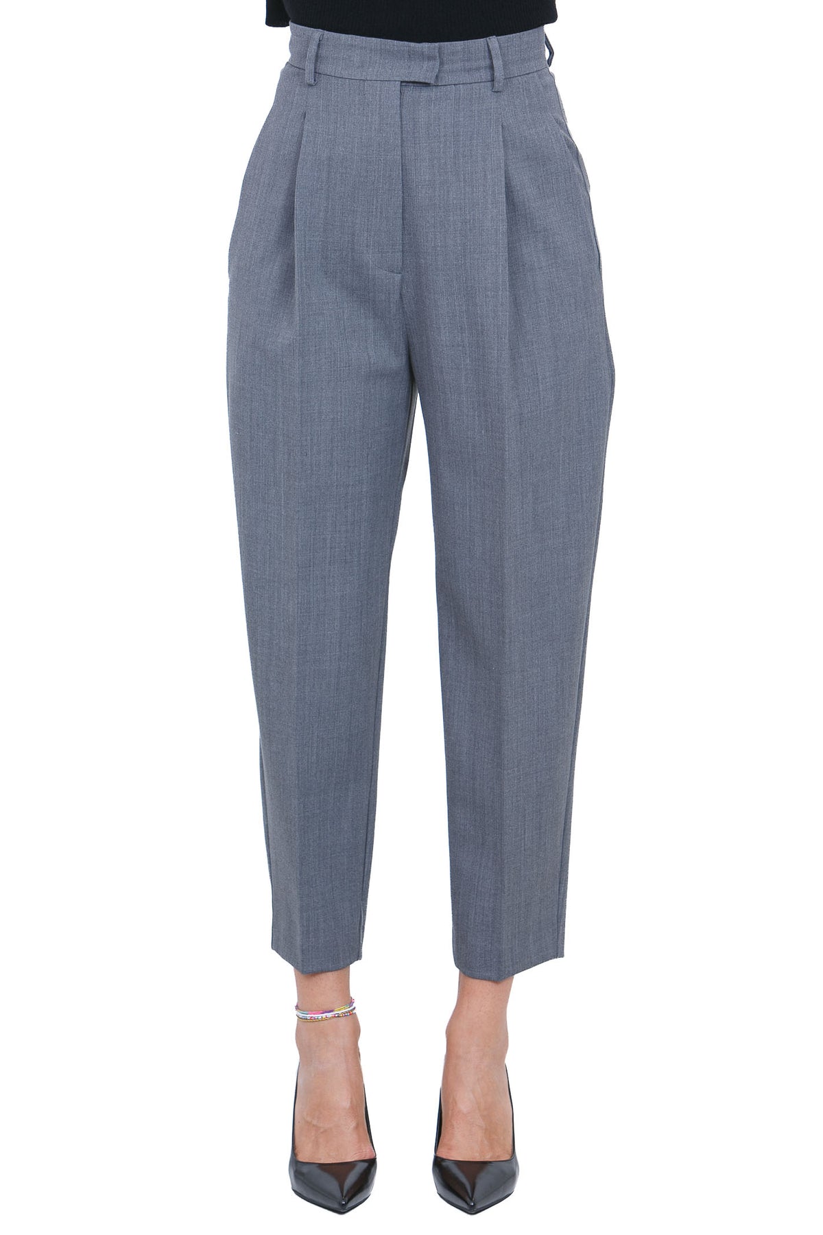 JUCCA  Pantaloni Grigio melange J4454015/18 007 