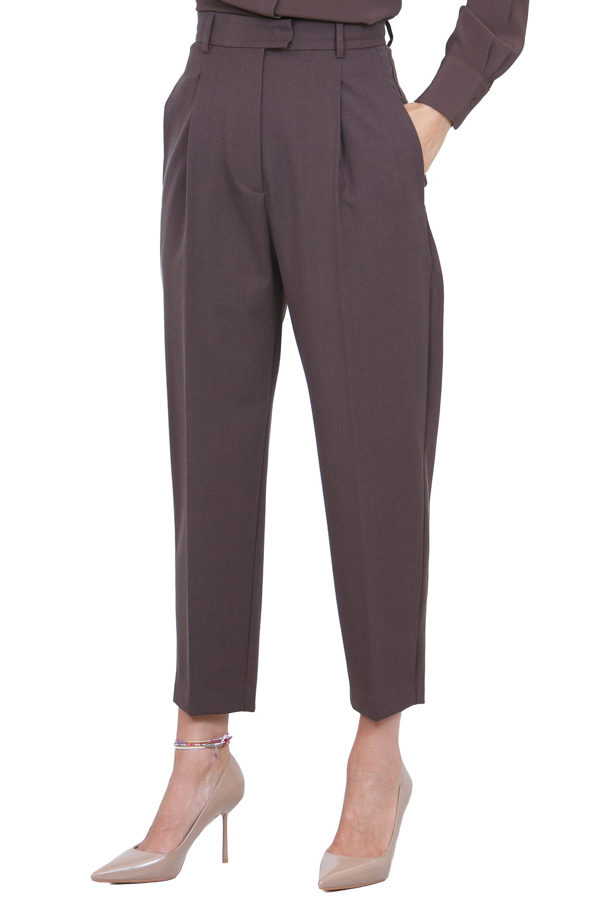 JUCCA  Pantaloni Castagna J4454015/18 1127 