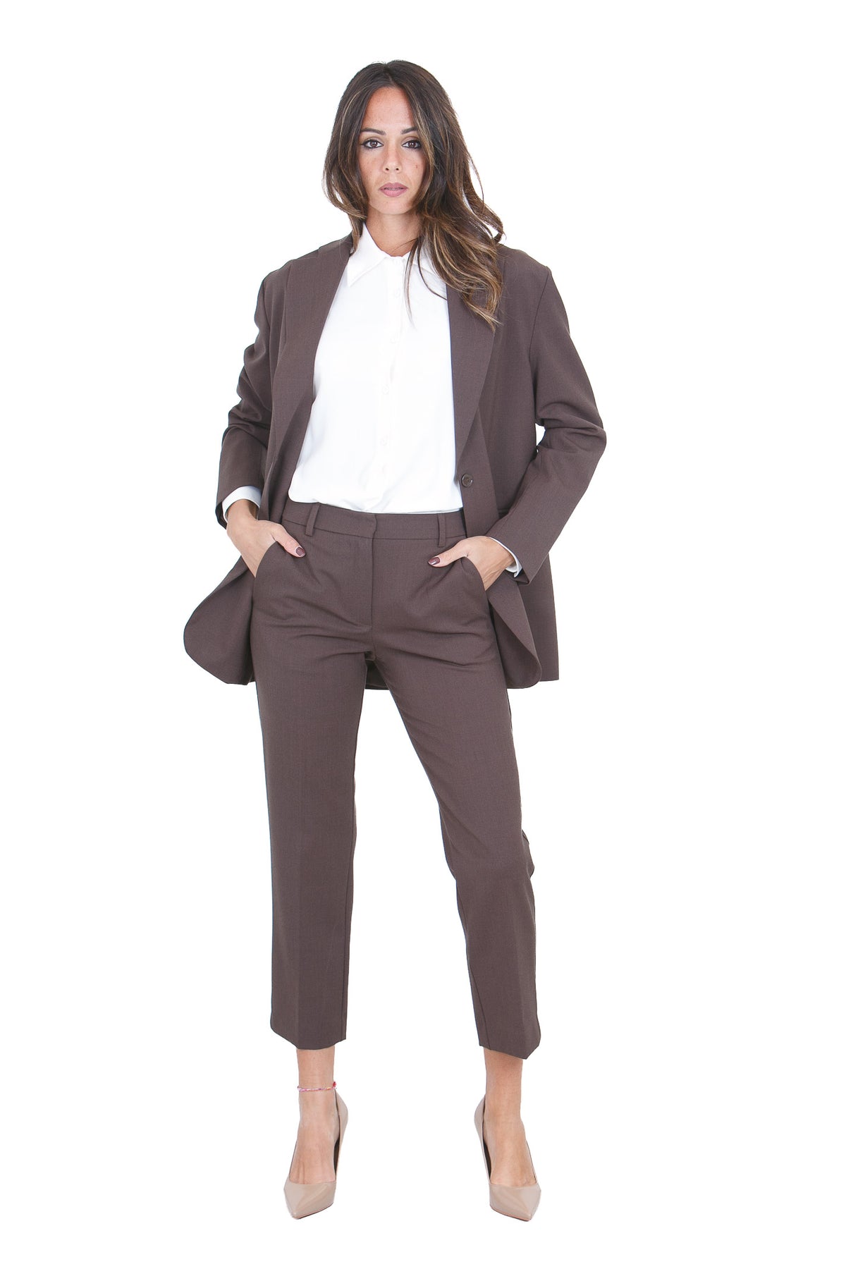 JUCCA  Pantaloni Castagna J4454082/18 1127 