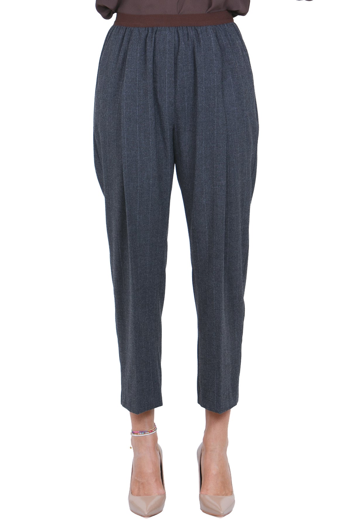 JUCCA  Pantaloni Antracite/castagna J4454317/05 009 