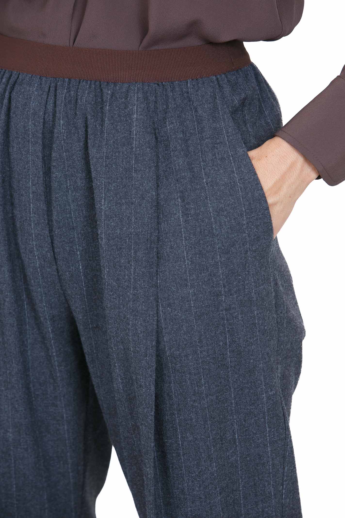 JUCCA  Pantaloni Antracite/castagna J4454317/05 009 