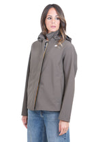 K-WAY  Giubbotti Black olive/bluedepth BLEIZOU-K51453W B3A 
