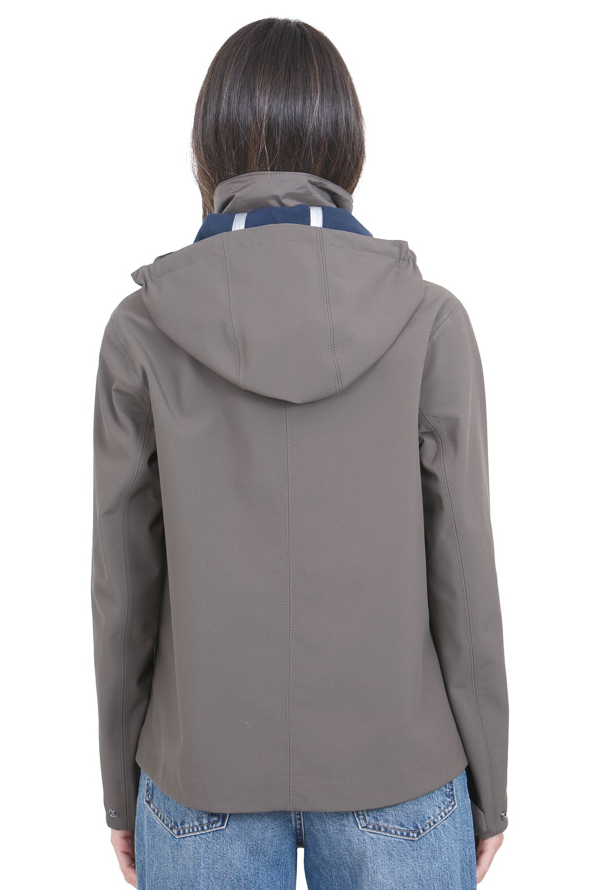 K-WAY  Giubbotti Black olive/bluedepth BLEIZOU-K51453W B3A 