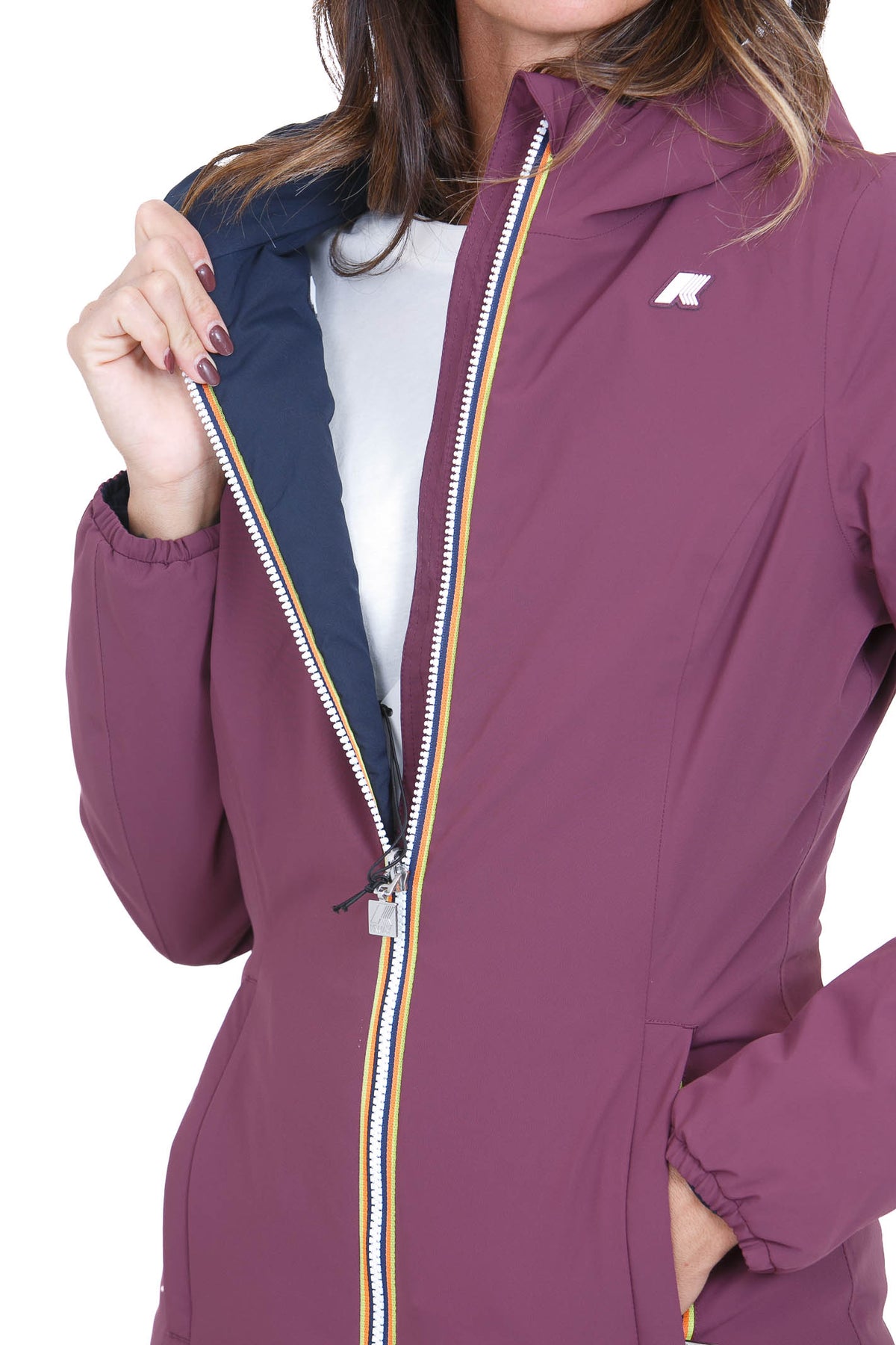 K-WAY  Giubbotti Violetmauvewine/bluedepth DENISE-K6128UW D0R 