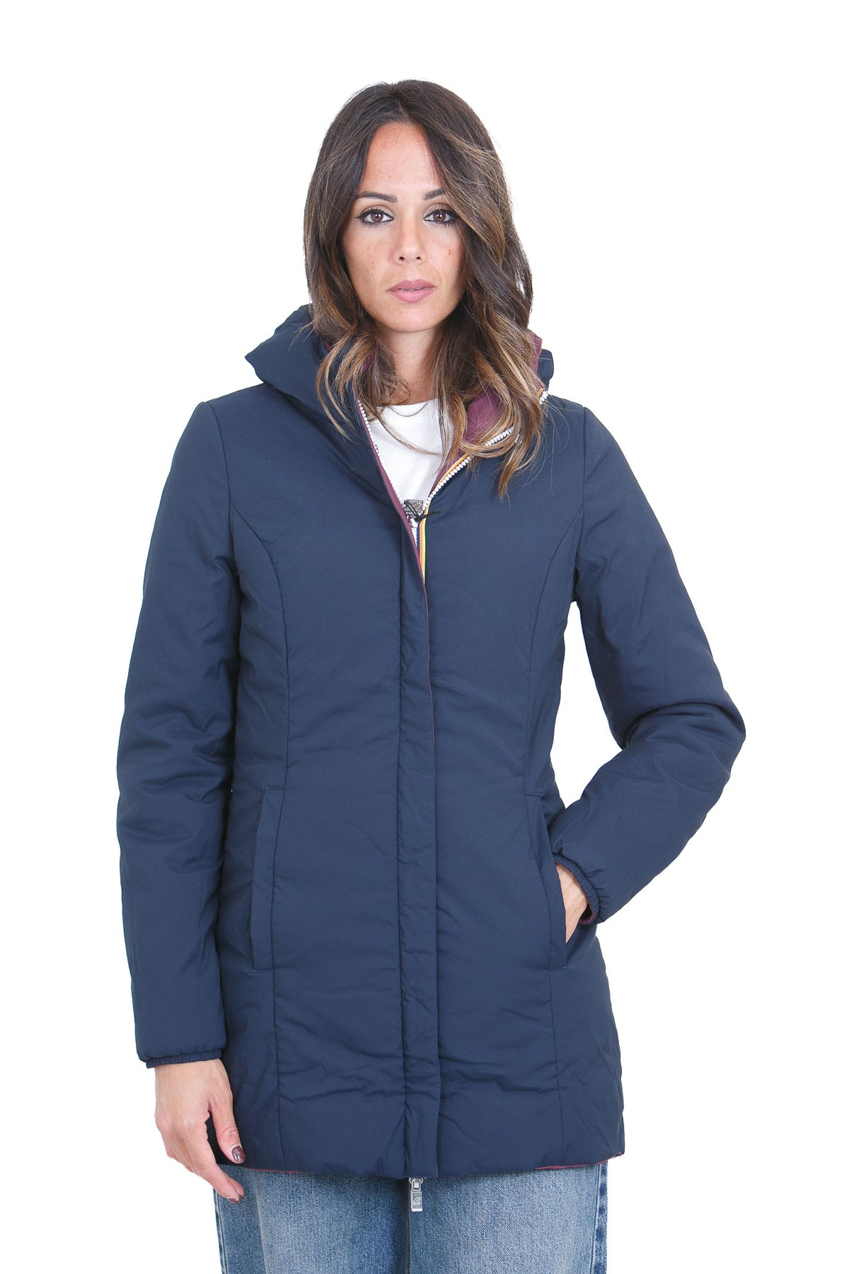 K-WAY  Giubbotti Violetmauvewine/bluedepth DENISE-K6128UW D0R 