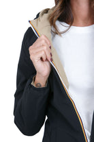 K-WAY  Giubbotti Blackpure/beigekhaki DENISE-K6128UW DBN 
