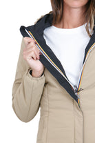 K-WAY  Giubbotti Blackpure/beigekhaki DENISE-K6128UW DBN 