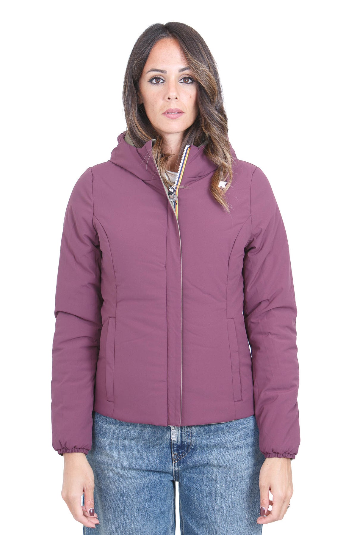 K-WAY  Giubbotti Greenarmy/violetmauve LILY-K6128TW D0U 