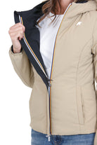 K-WAY  Giubbotti Blackpure/beigekhaki LILY-K6128TW DBN 