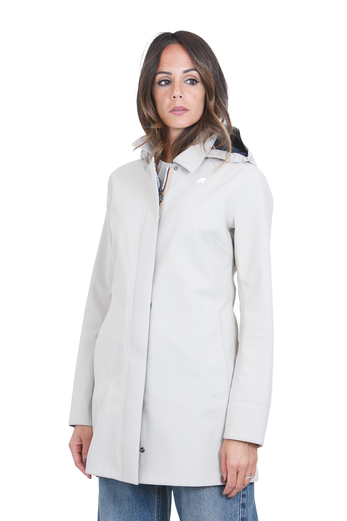 K-WAY  Giubbotti Beigecashmere/bluedelpth MATHYBONDED-K2148BW B2A 