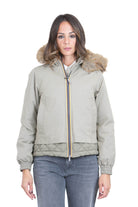 K-WAY  Giubbotti Green army TOSCAWAX-K8137RW DB8 