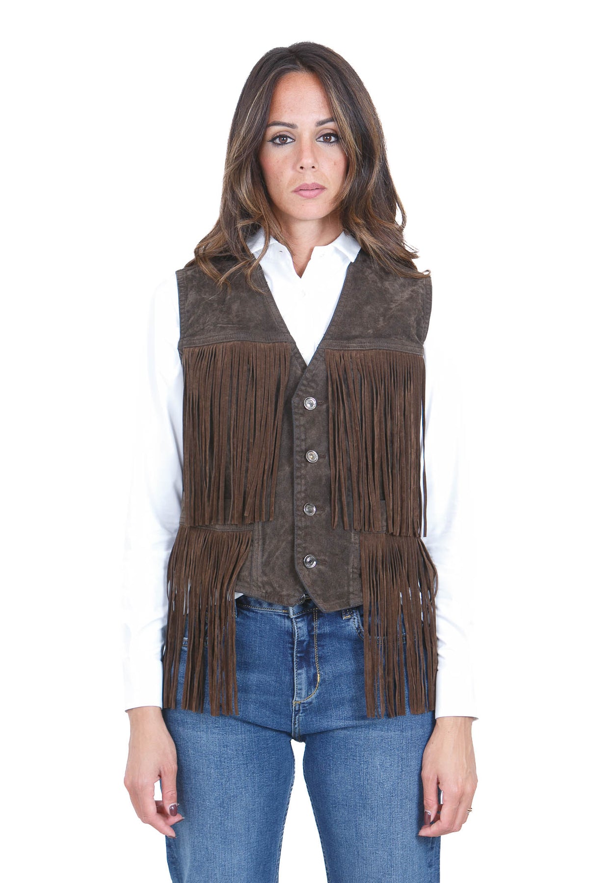 LIU JO  Gilet Blie browe flock UF6228D0363 79106 
