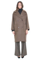 MADAME VENICE  Cappotti Marrone GREY MR 