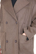 MADAME VENICE  Cappotti Marrone GREY MR 