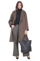 MADAME VENICE  Cappotti Marrone GREY MR 