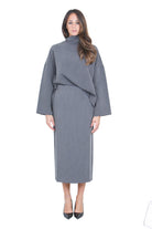 MADAME VENICE  Gonne Grigio scuro NAOMI GRS 