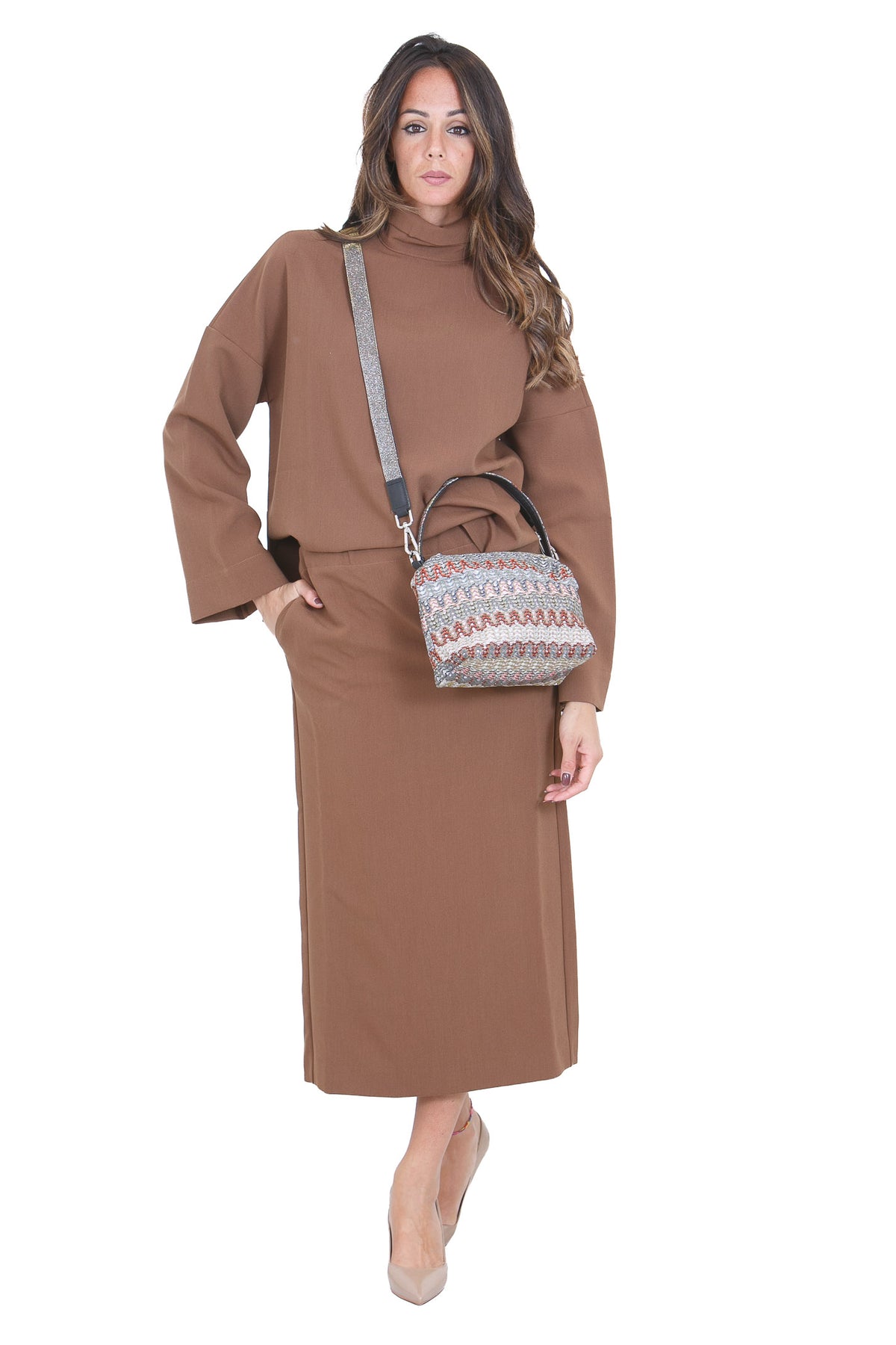 MADAME VENICE  Gonne Tabacco NAOMI TB 