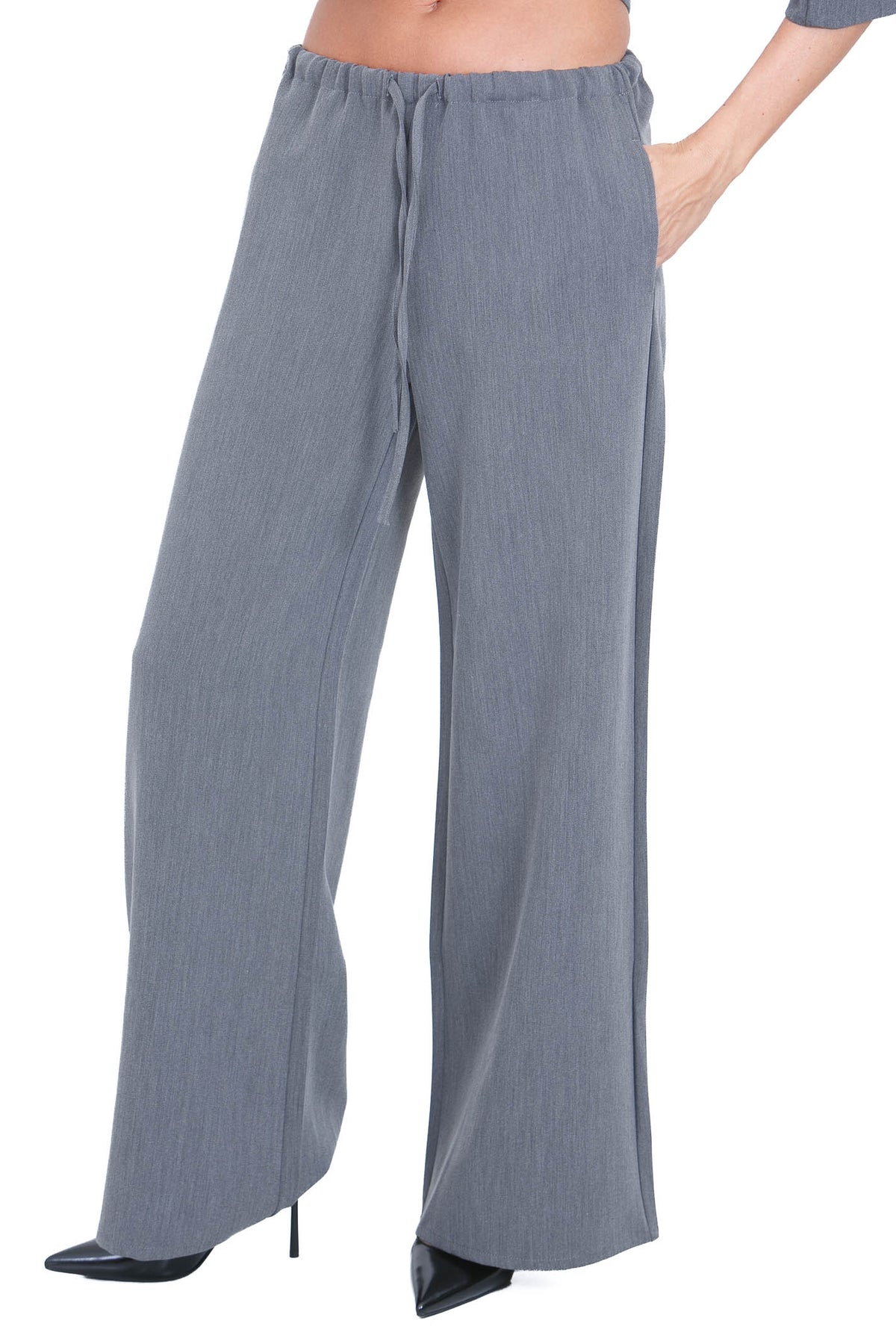 MADAME VENICE  Pantaloni Grigio scuro PAMELA GRS 