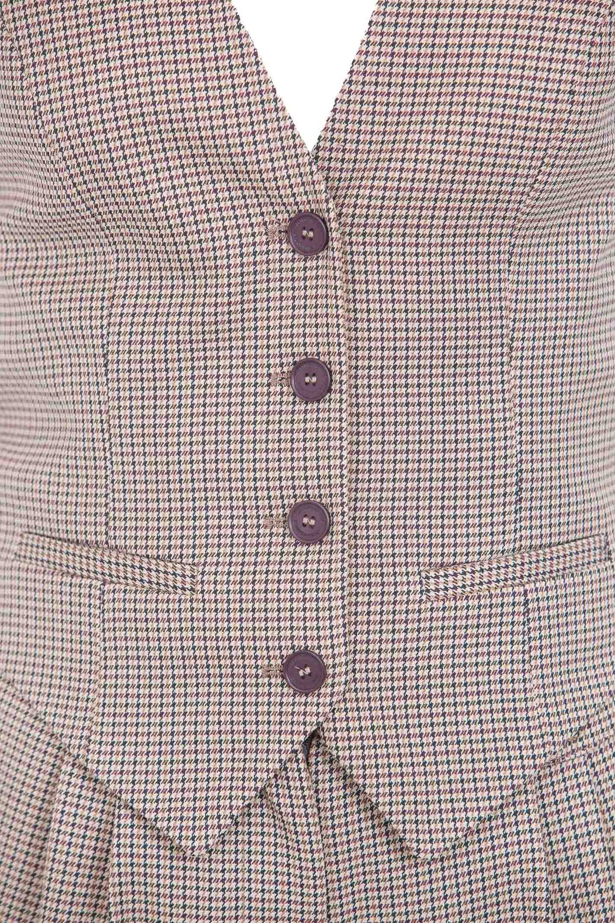 MAR DE MARGARITAS  Gilet Pied de poule 1778-TPV0009 MA89 