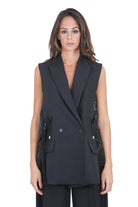MEIMEIJ  Gilet Nero IAHB 100 