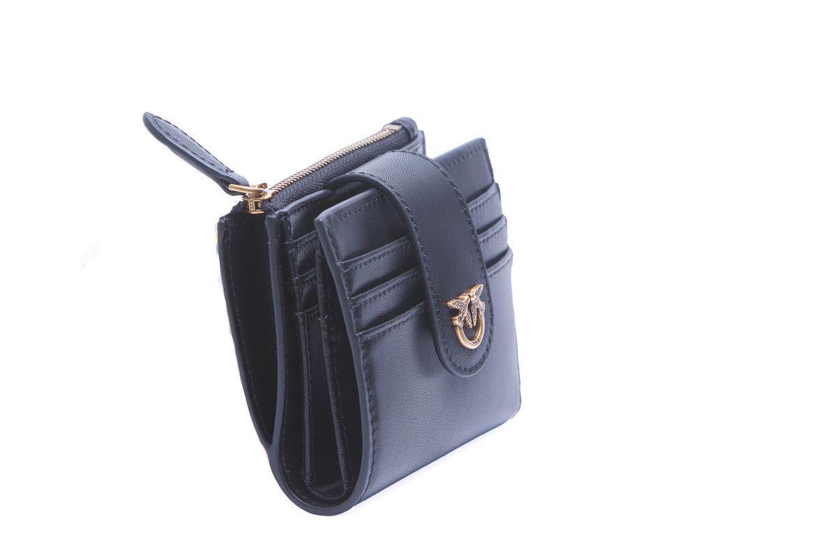 PINKO  Portafogli Black/gold 103610-A0F1-MULTI PURPOSE Z99Q 