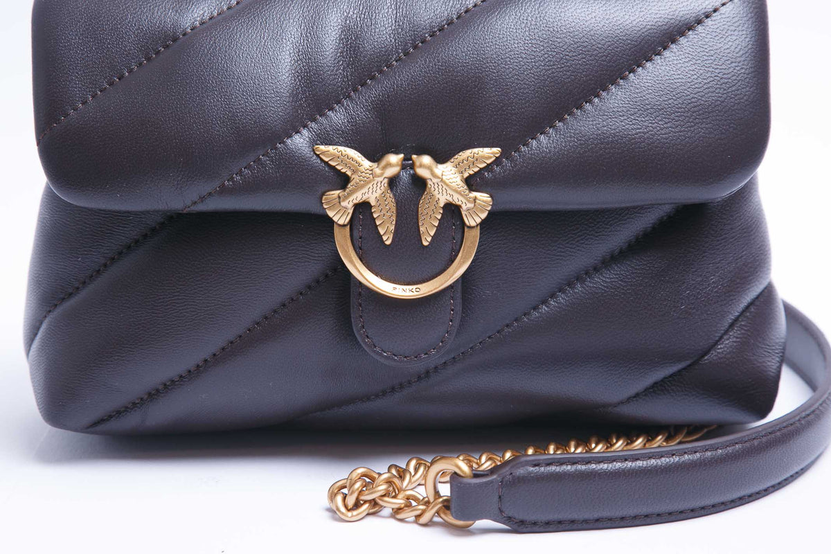 PINKO  Borse Marronemarasca/gold 107617-A0F2-LOVEPUFF M12Q 