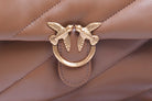 PINKO  Borse Marronecognac/gold 107617-A0F2-LOVEPUFF M37Q 