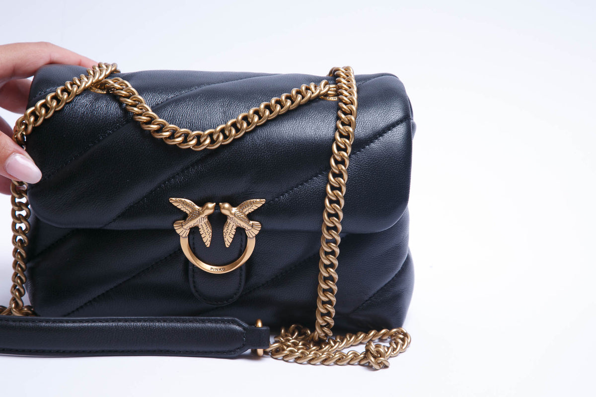 PINKO  Borse Nero/gold 107617-A0F2-LOVEPUFF Z99Q 