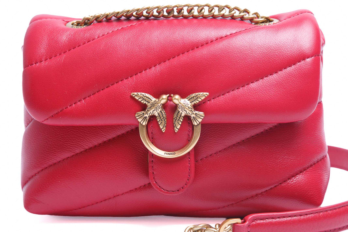 PINKO  Borse Rosso rio/gold 107618-A0F2-LOVEPUFF R59Q 