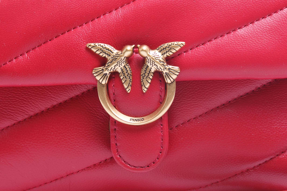 PINKO  Borse Rosso rio/gold 107618-A0F2-LOVEPUFF R59Q 