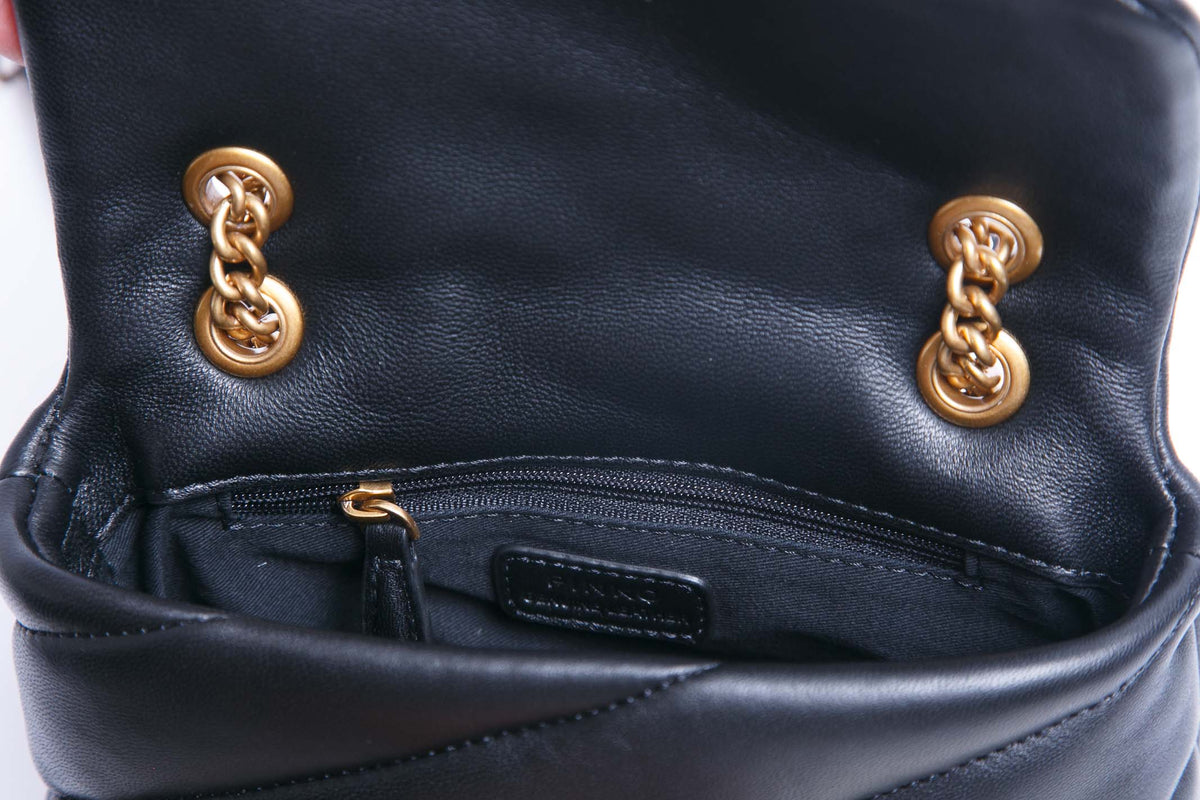 PINKO  Borse Nero/gold 107618-A0F2-LOVEPUFF Z99Q 