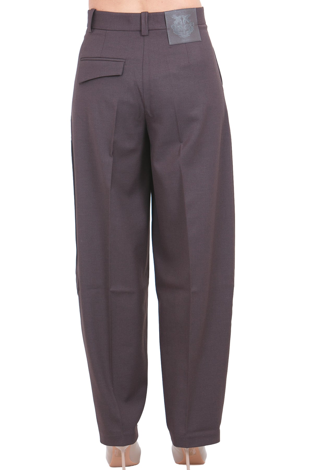 PINKO  Pantaloni Marrone oltre buio BALBINO-107712-A3MS M04 