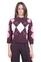 PINKO  Maglie Bordeaux/rosa CORK-107286-A3IE YN2 