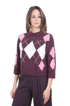 PINKO  Maglie Bordeaux/rosa CORK-107286-A3IE YN2 