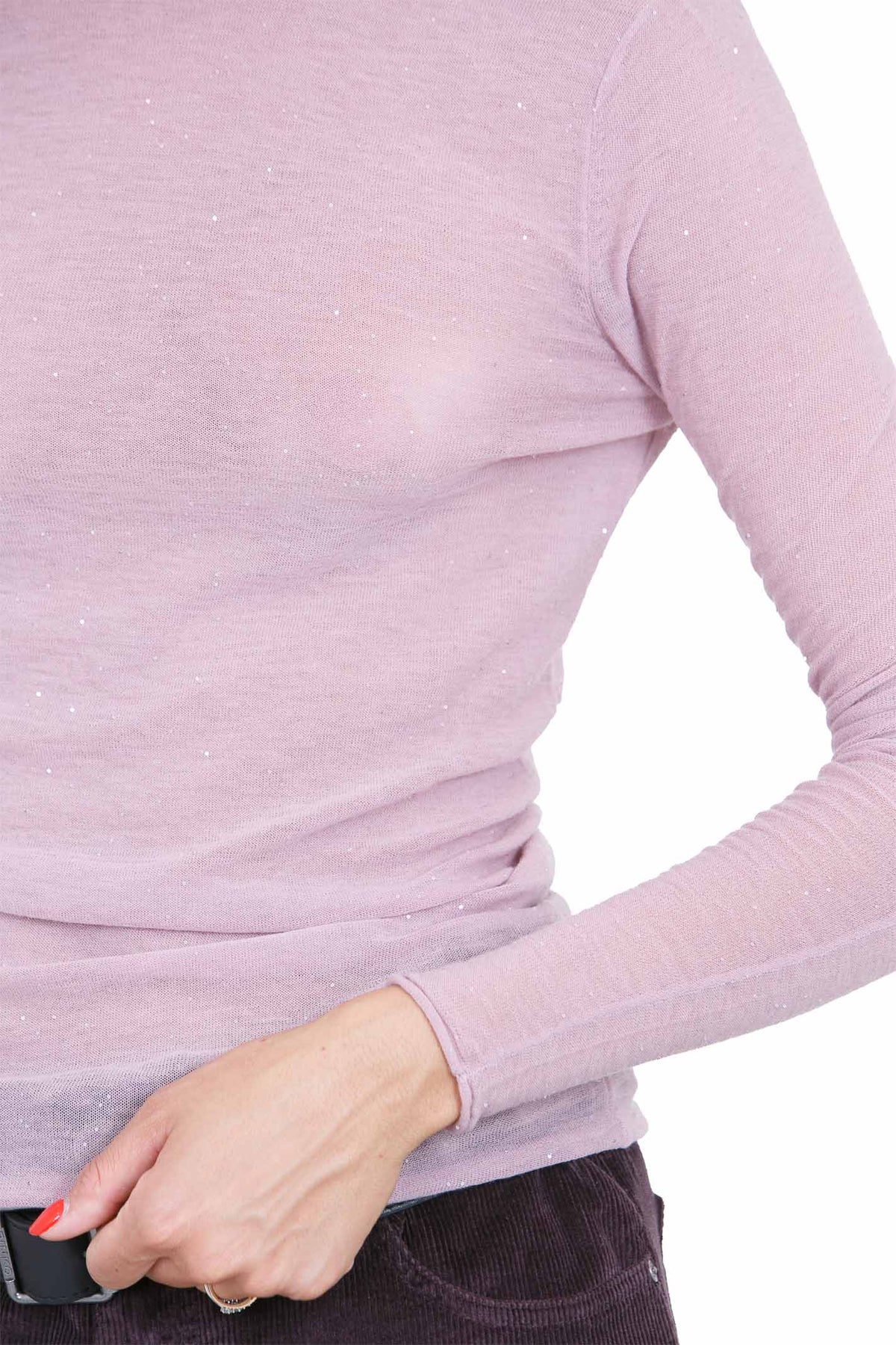 PINKO  Maglie Viola ghiaccio MOSS-105821-A2PM O06 