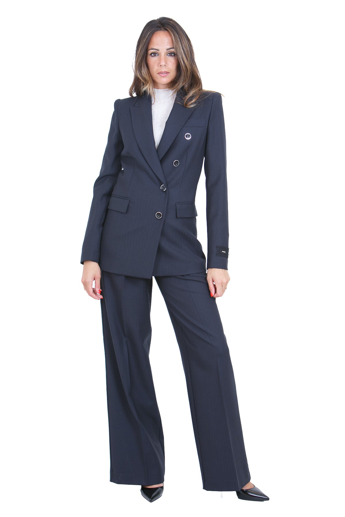 PINKO  Blazer Blu marino cupo NEWAMALFI-107513-A3IF G03 