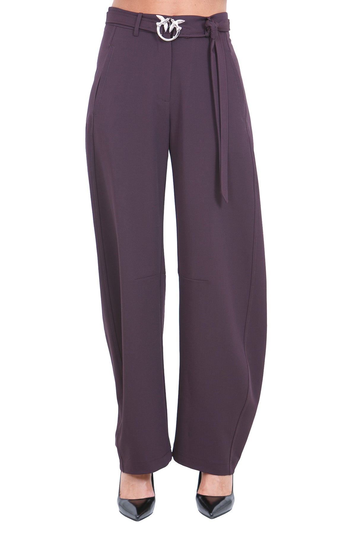 PINKO  Pantaloni Bordeaux scuro NEWLEXY-107201-A18E RR7 