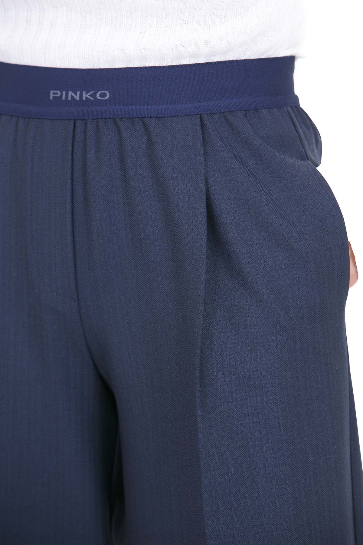 PINKO  Pantaloni Blu marino cupo PHAIUS-107560-A3IF G03 