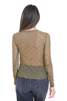 PINKO  Maglie Verde oliva scuro ROVER-107737-A3MK X24 