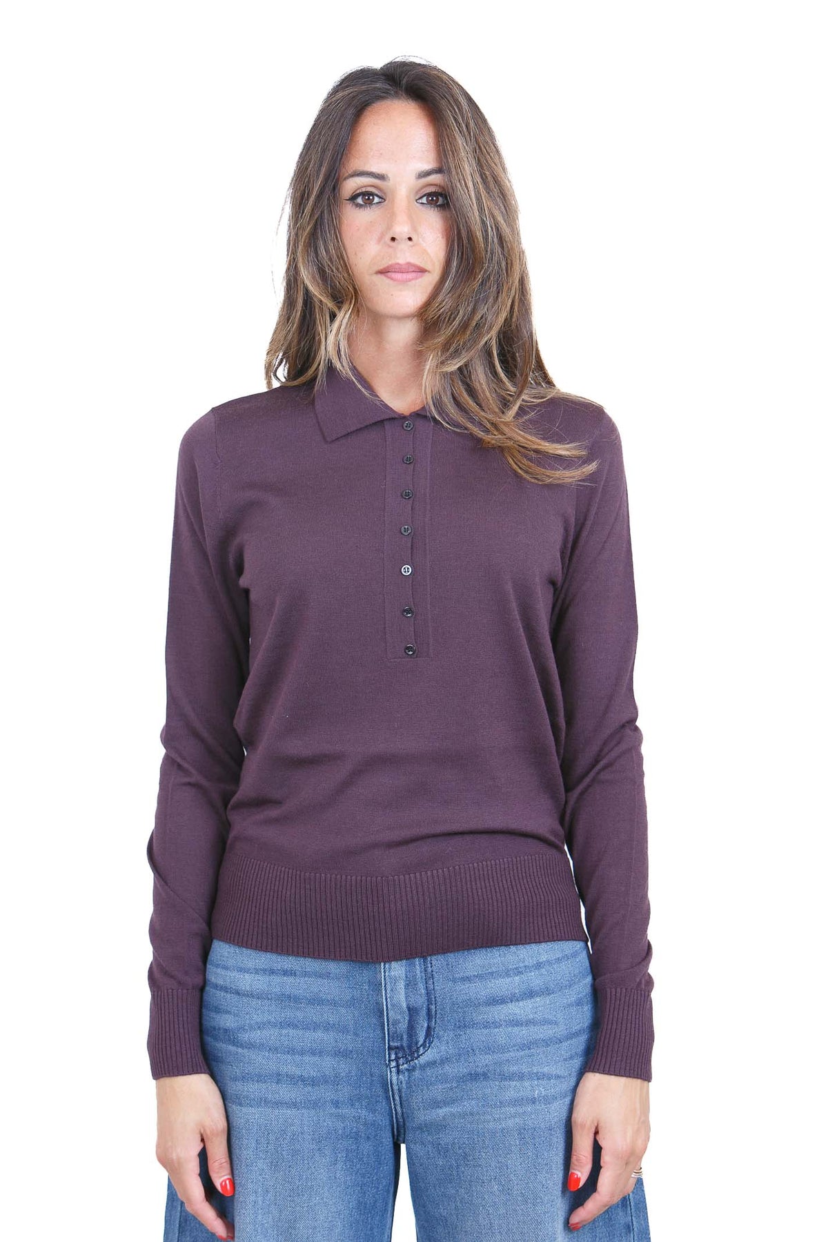 PINKO  Maglie Viola prugna VADUZ-107249-A3FY W63 