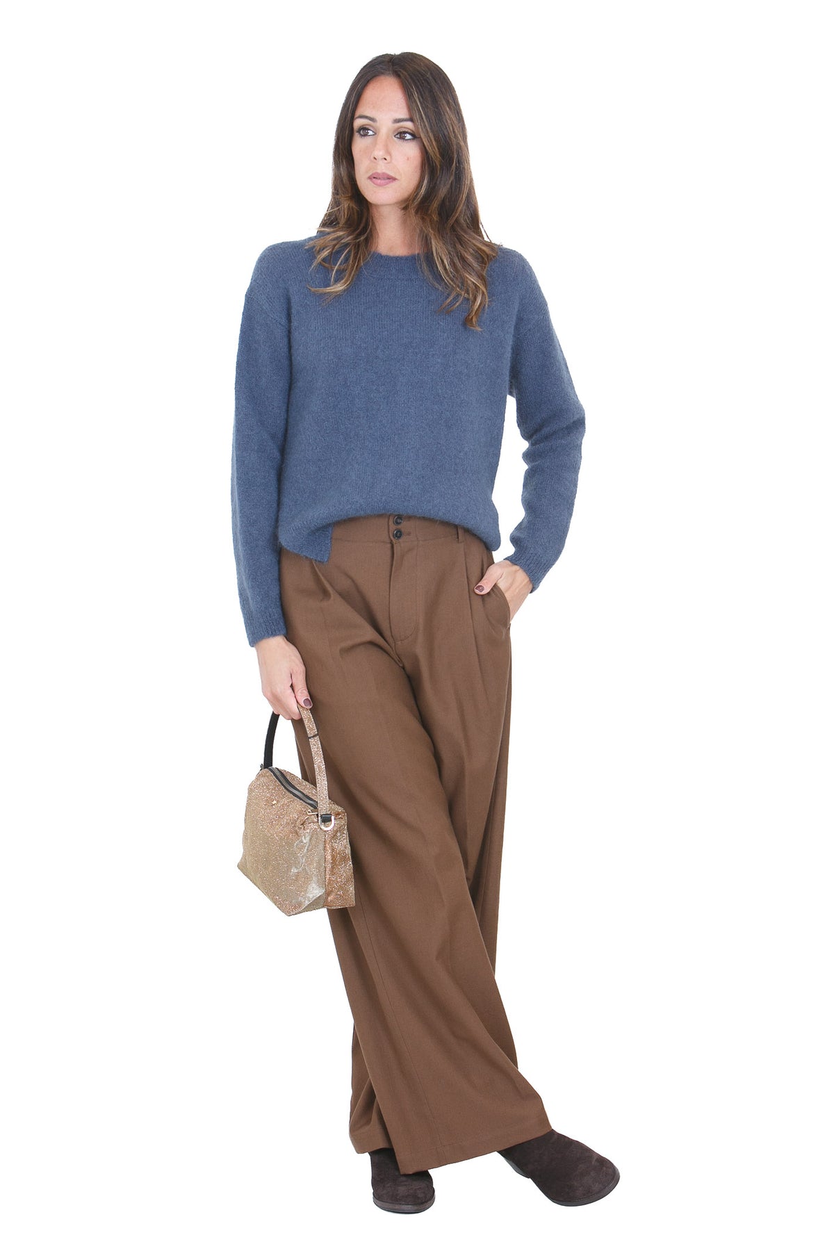 POMANDERE  Pantaloni Gianduia 262-7230-24337 650 