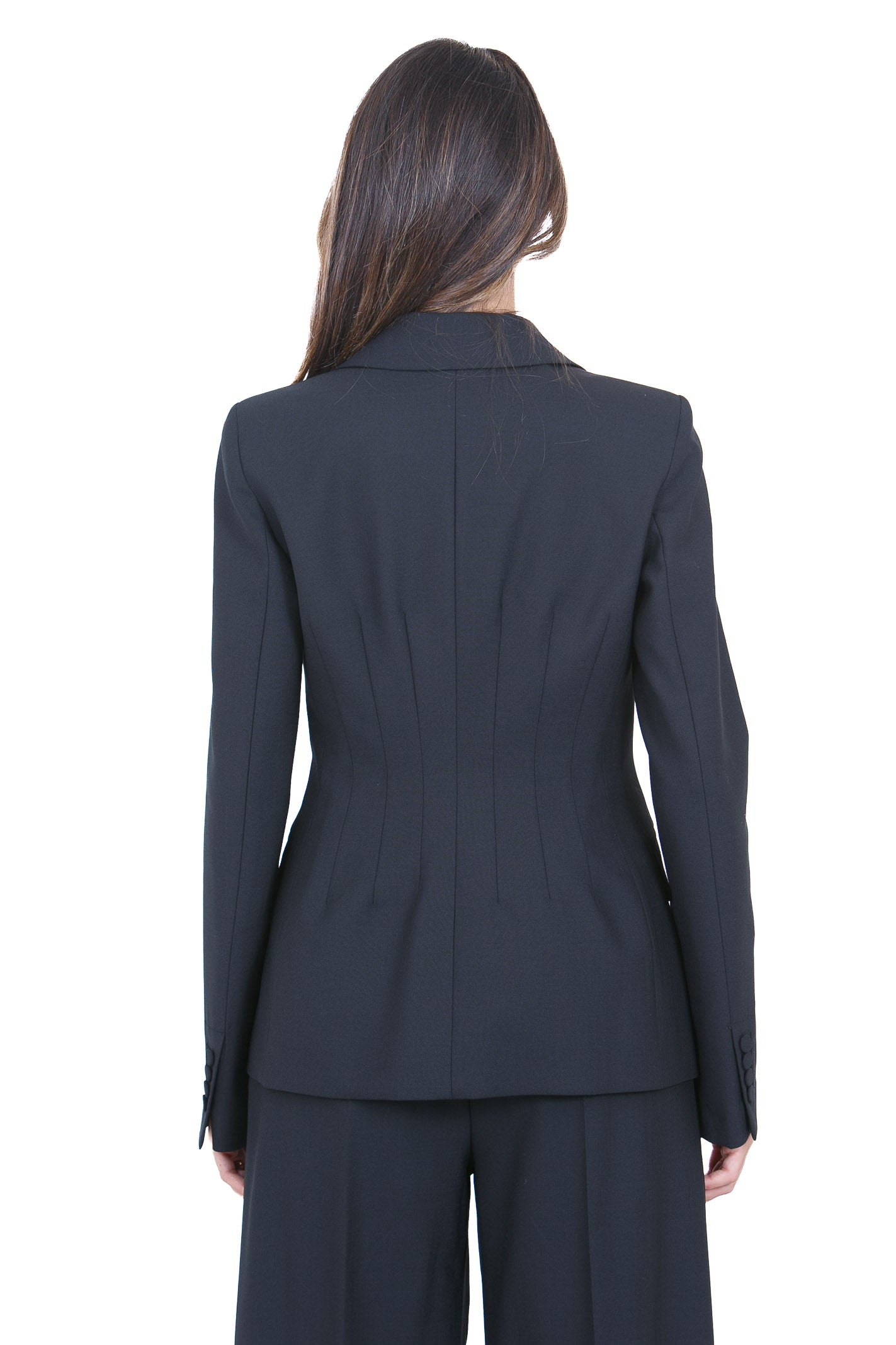 SEMICOUTURE  Blazer Nero ALICIA-Y6WI11 Y69-0 