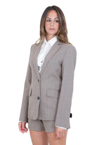 SEMICOUTURE  Blazer Check falso unito ARIA-Y6WM04 62CHK 