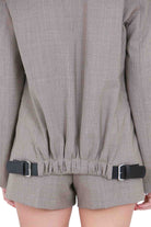 SEMICOUTURE  Blazer Check falso unito ARIA-Y6WM04 62CHK 