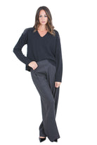SEMICOUTURE  Maglie Antracite BRANDIE-S6WD17 Y51-1 