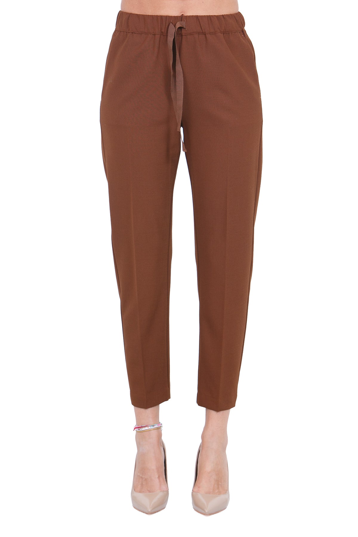 SEMICOUTURE  Pantaloni Canyon BUDDY-Y6WI40 V13-0 